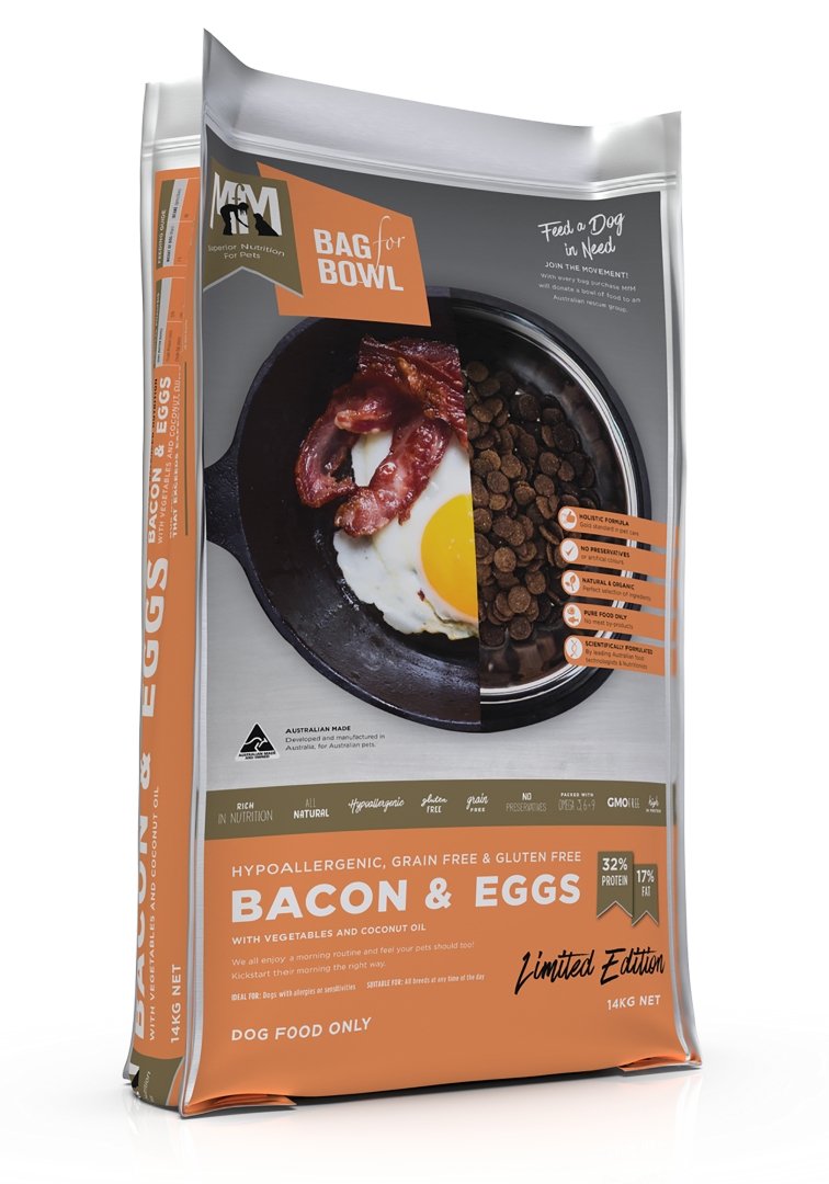 Meals For Mutts Grain Free Bacon & Eggs - Woonona Petfood & Produce