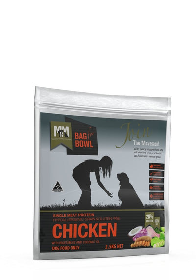 Meals For Mutts Dry Dog Food Single Protein Grain Free Chicken