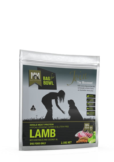 Meals For Mutts Dry Dog Food Single Protein Grain Free Lamb
