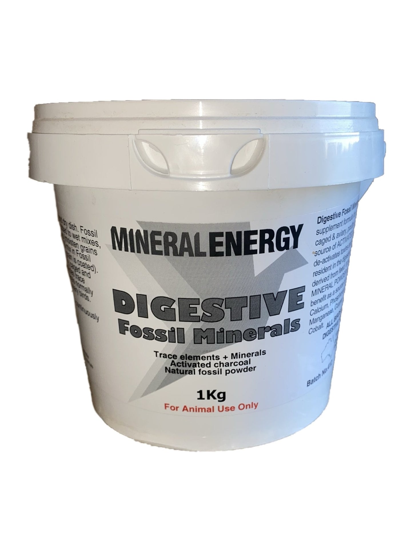 Mineral Energy Digestive Fossil Mineral 1kg - Woonona Petfood & Produce