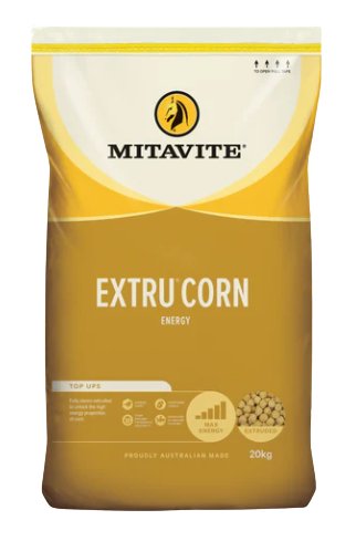 Mitavite Extru Corn 20kg - Woonona Petfood & Produce