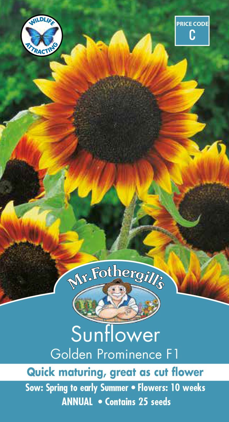 Mr Fothergills Sunflower Golden Prominence – Woonona Petfood  Produce