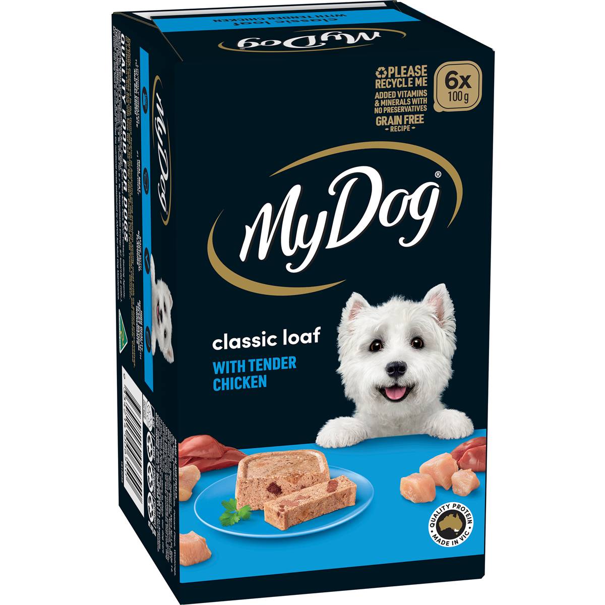 My Dog Wet Dog Food Chicken Supreme 6x100g - Woonona Petfood & Produce