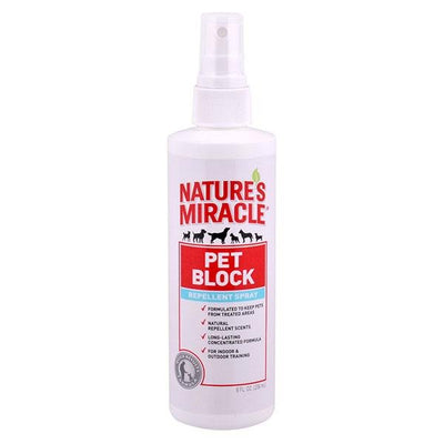 Natures Miracle Pet Block Repellent Spray For Cats 236ml