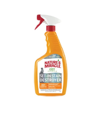 Natures Miracle Set in Stain Odour Remover for Cats 709ml