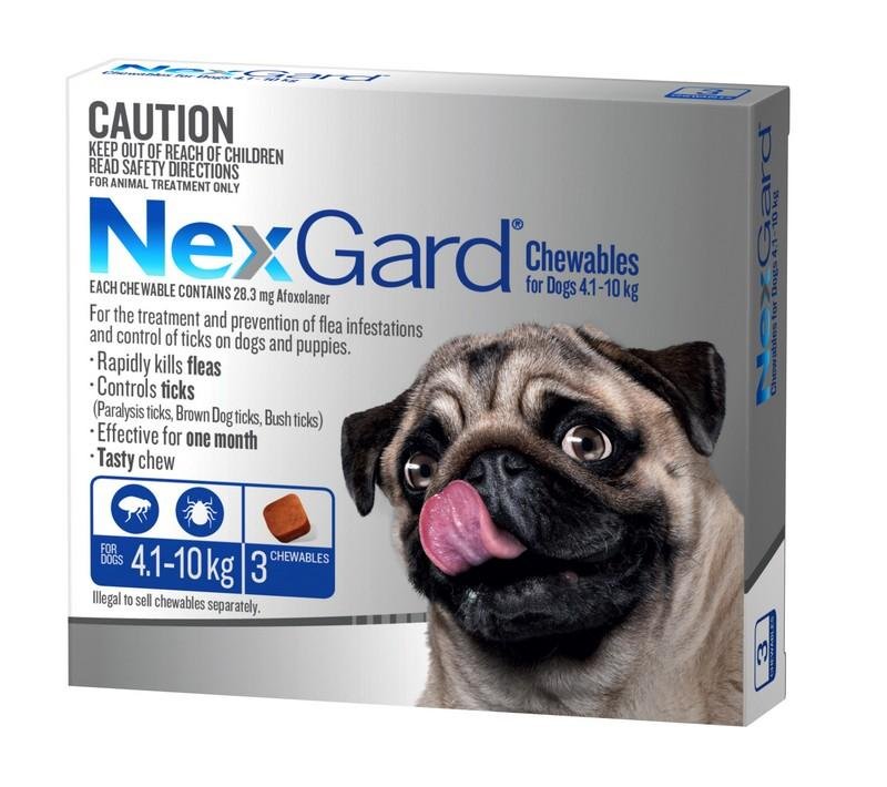 Nexgard Medium 4.1-10kg - Woonona Petfood & Produce