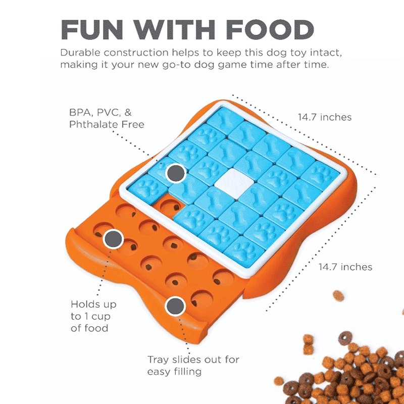 Nina Ottosson Challenge Slider Treat Dispenser for Dogs - Woonona Petfood & Produce
