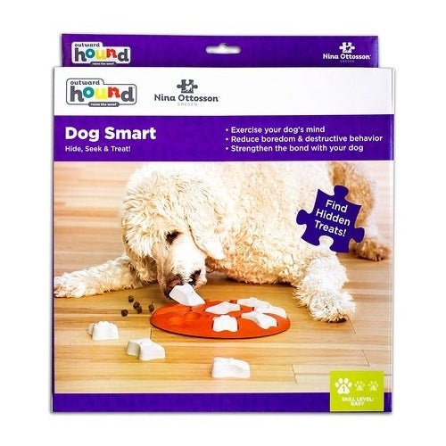Nina Ottosson Smart Orange Treat Dispenser for Dogs - Woonona Petfood & Produce