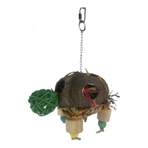 Ninos Java Bird Toy Turtle Forage - Woonona Petfood & Produce
