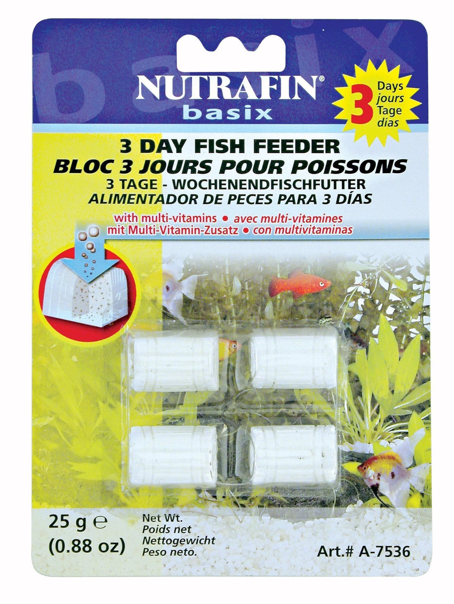 Nutrafin 3 Day Treasure Chest Weekend Feeder - Woonona Petfood & Produce