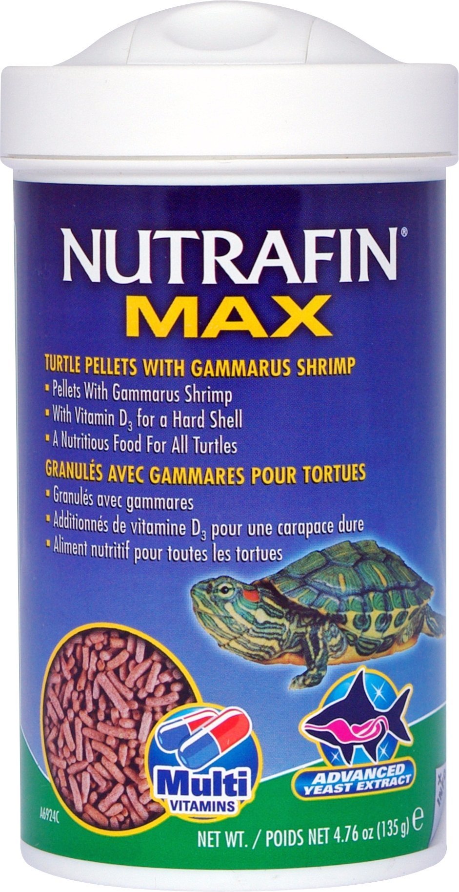 Nutrafin Max Turtle Pellets Gammarus Shrimp - Woonona Petfood & Produce