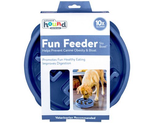 Outward Hound Fun Feeder Blue - Woonona Petfood & Produce