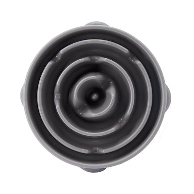 Outward Hound Fun Feeder Grey Large