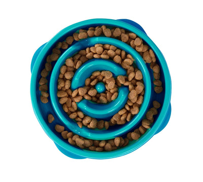 Outward Hound Fun Feeder Teal