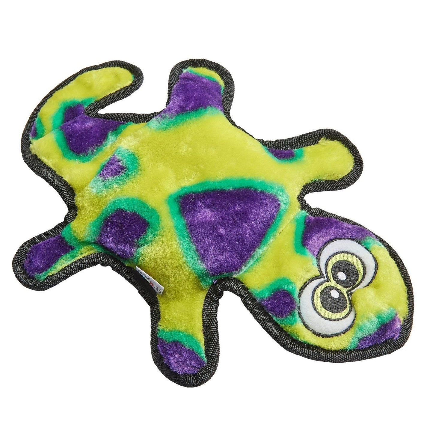 Outward Hound Invincible Gecko Green/Purple 2 Sequeakers - Woonona Petfood & Produce