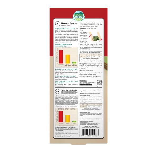 Oxbow Harvest Stacks Timothy - Woonona Petfood & Produce