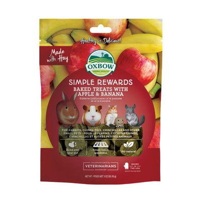 Oxbow Simple Rewards Apple And Banana 85g