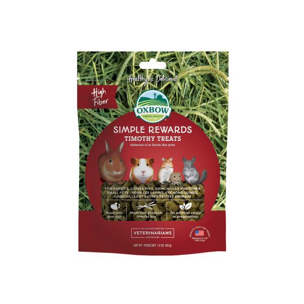 Oxbow Simple Rewards Timothy Treats 40g - Woonona Petfood & Produce