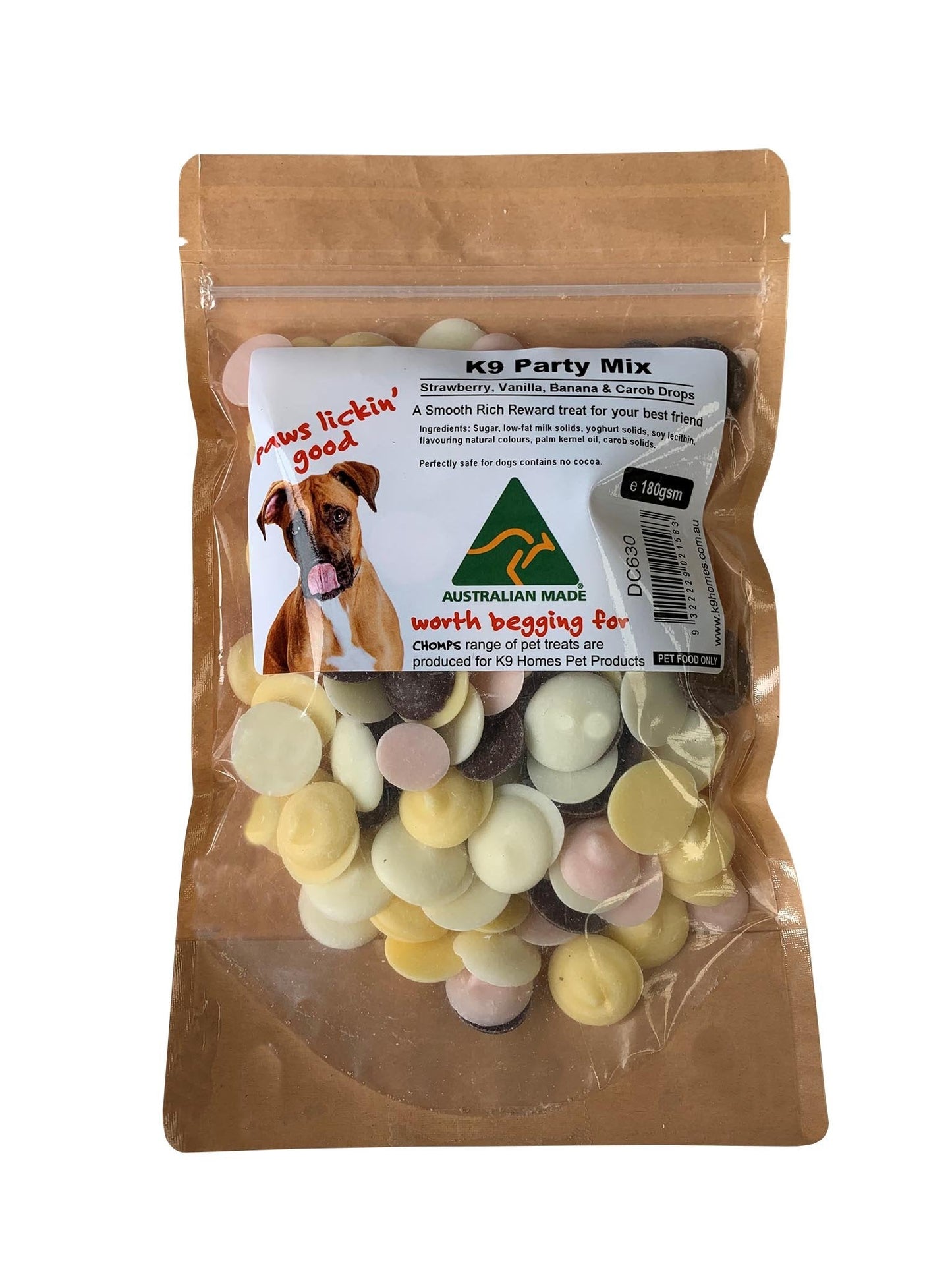 Party Mix Drops 180g K9 - Woonona Petfood & Produce