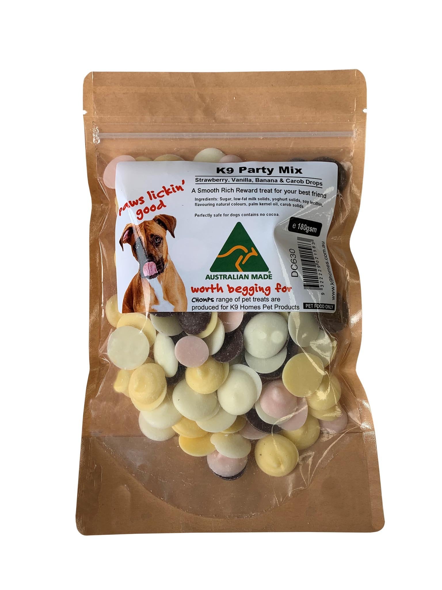 Party Mix Drops 180g K9 - Woonona Petfood & Produce