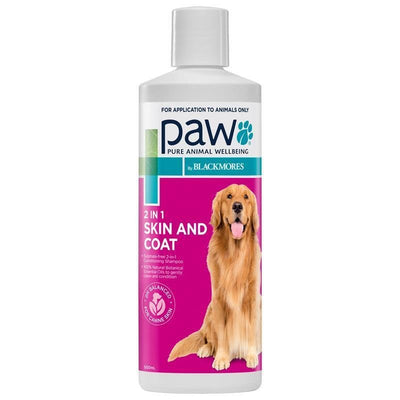 Paw 2 In 1 Conditioner Shampoo 500ml - Woonona Petfood & Produce