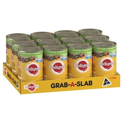 Pedigree Wet Dog Food Pick a Pack 5 Meats 12x1.2kg