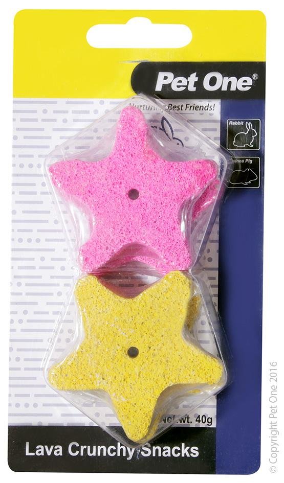 Pet One Lava Cruchy Snacks 4 Pack 40g - Woonona Petfood & Produce