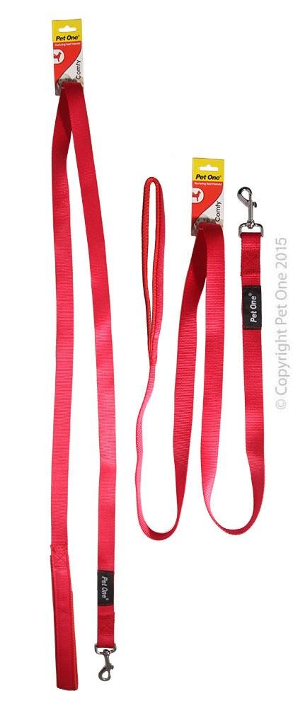 Pet One Lead Nylon Padded 180cm 25mm - Woonona Petfood & Produce