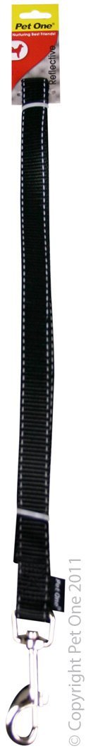 Pet One Lead Nylon Reflective 20mm 150cm