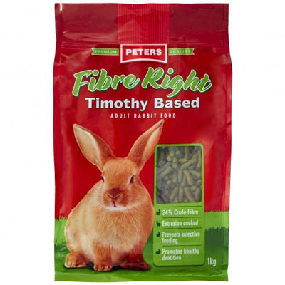 Peters Small Animal Fibre Right Adult 1kg