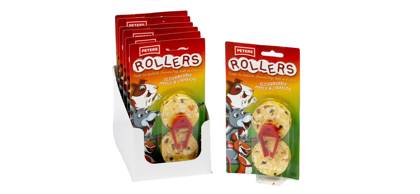 Peters Small Animal Treat Rollers 68g - Woonona Petfood & Produce