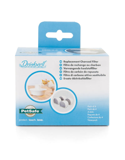 Petsafe Drinkwell Replacement Charcoal Filter 4 Pack