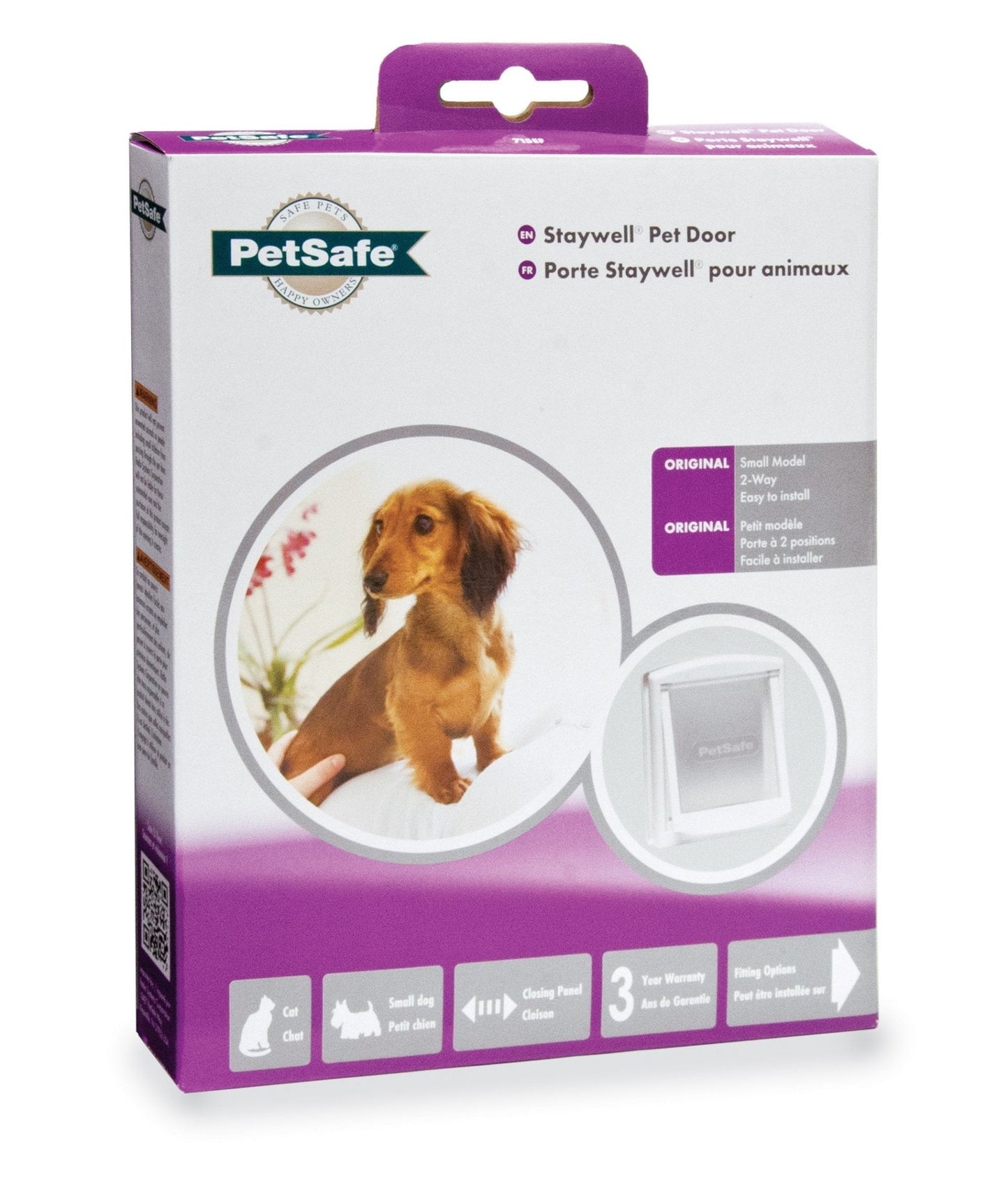Petsafe Staywell 2 Way Pet Door Small White - Woonona Petfood & Produce