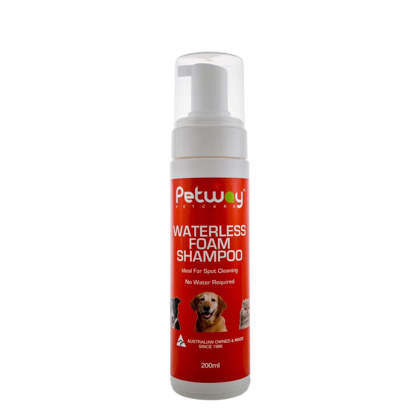 Petway Waterless Shampoo 200ml - Woonona Petfood & Produce