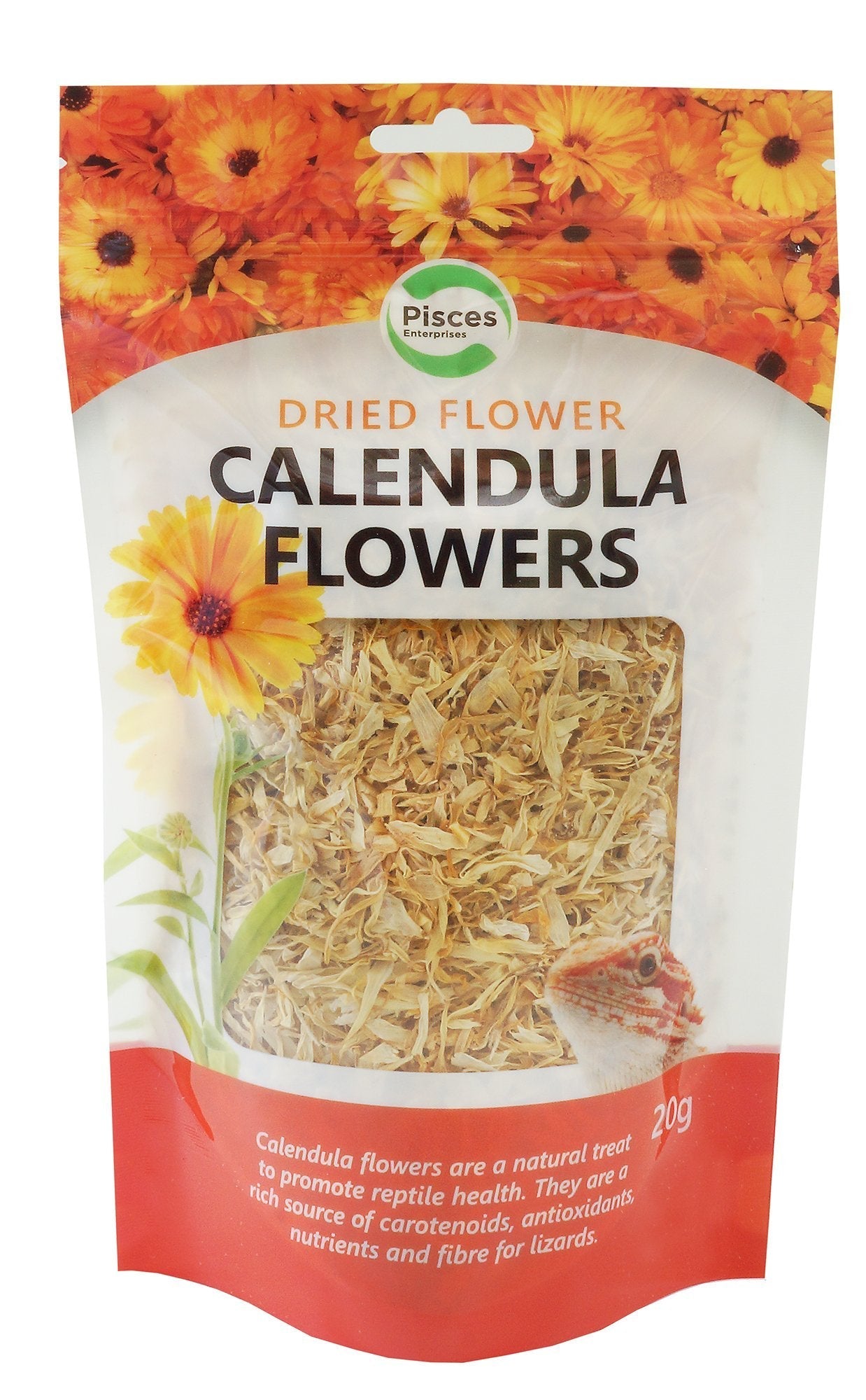 Pisces Calendula Flowers 20g - Woonona Petfood & Produce