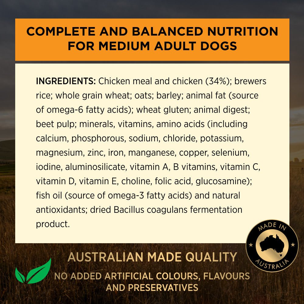 Pro Plan Dog Dry Food Adult Medium Breed - Woonona Petfood & Produce
