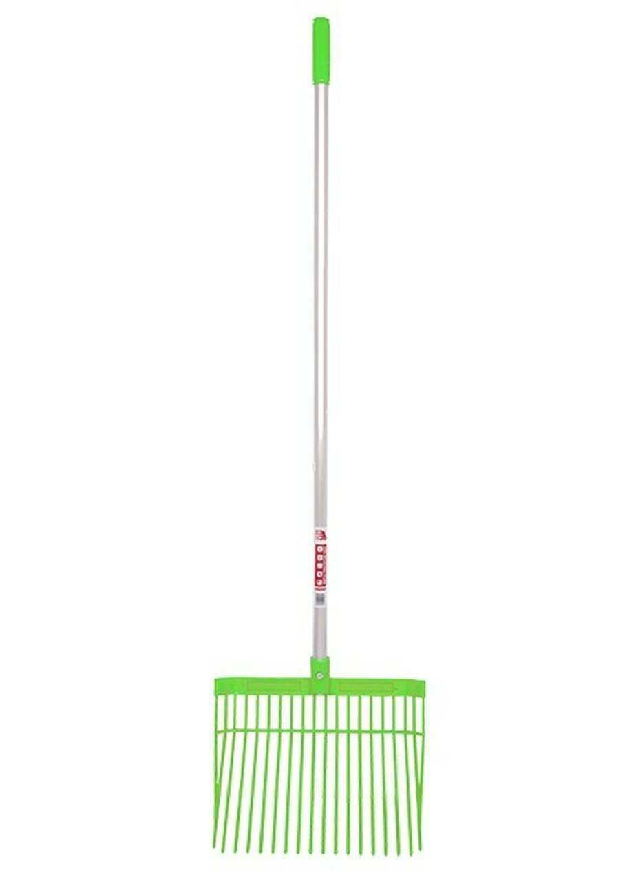 Rake Bedding Lightweight Plastic Top Pink - Woonona Petfood & Produce