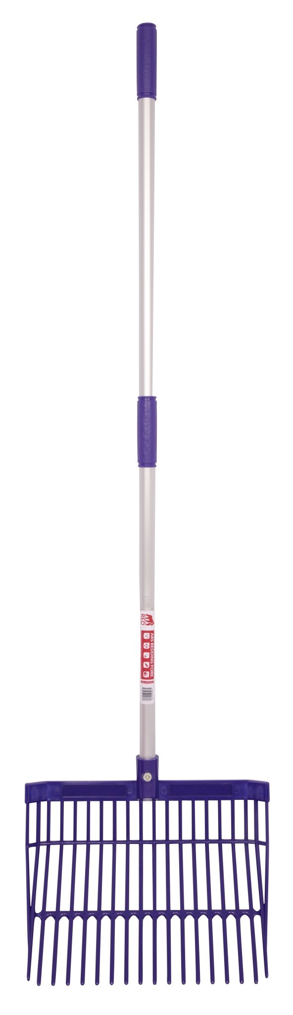 Rake Bedding Lightweight Plastic Top Pink - Woonona Petfood & Produce
