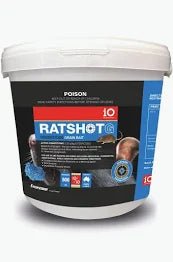 Ratshot Grain Bait Blue - Woonona Petfood & Produce