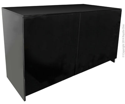 Reptile One Cabinet For ROC 1245 120cm x 45cm x 76cm High Gloss Black` - Woonona Petfood & Produce
