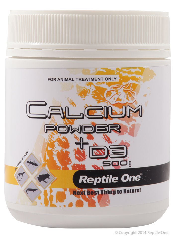 Reptile One Calcium Powder + D3 Reptile 250g - Woonona Petfood & Produce
