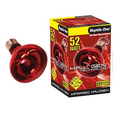 Reptile One Halogen Heat Lamp Infrared - Woonona Petfood & Produce