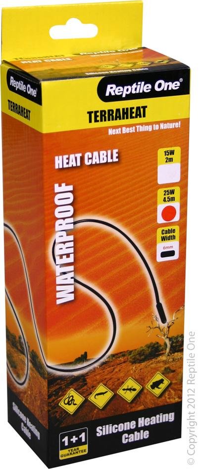 Reptile One Heat Cord 2m Terraheat - Woonona Petfood & Produce