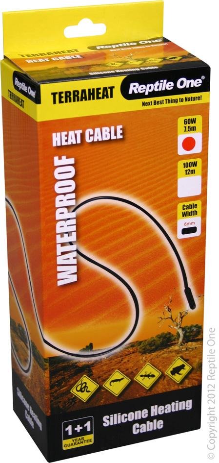 Reptile One Heat Cord 2m Terraheat - Woonona Petfood & Produce