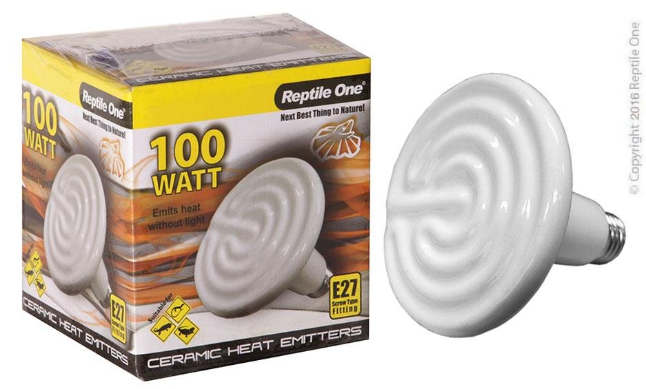 Reptile One Heat Lamp Ceramic - Woonona Petfood & Produce