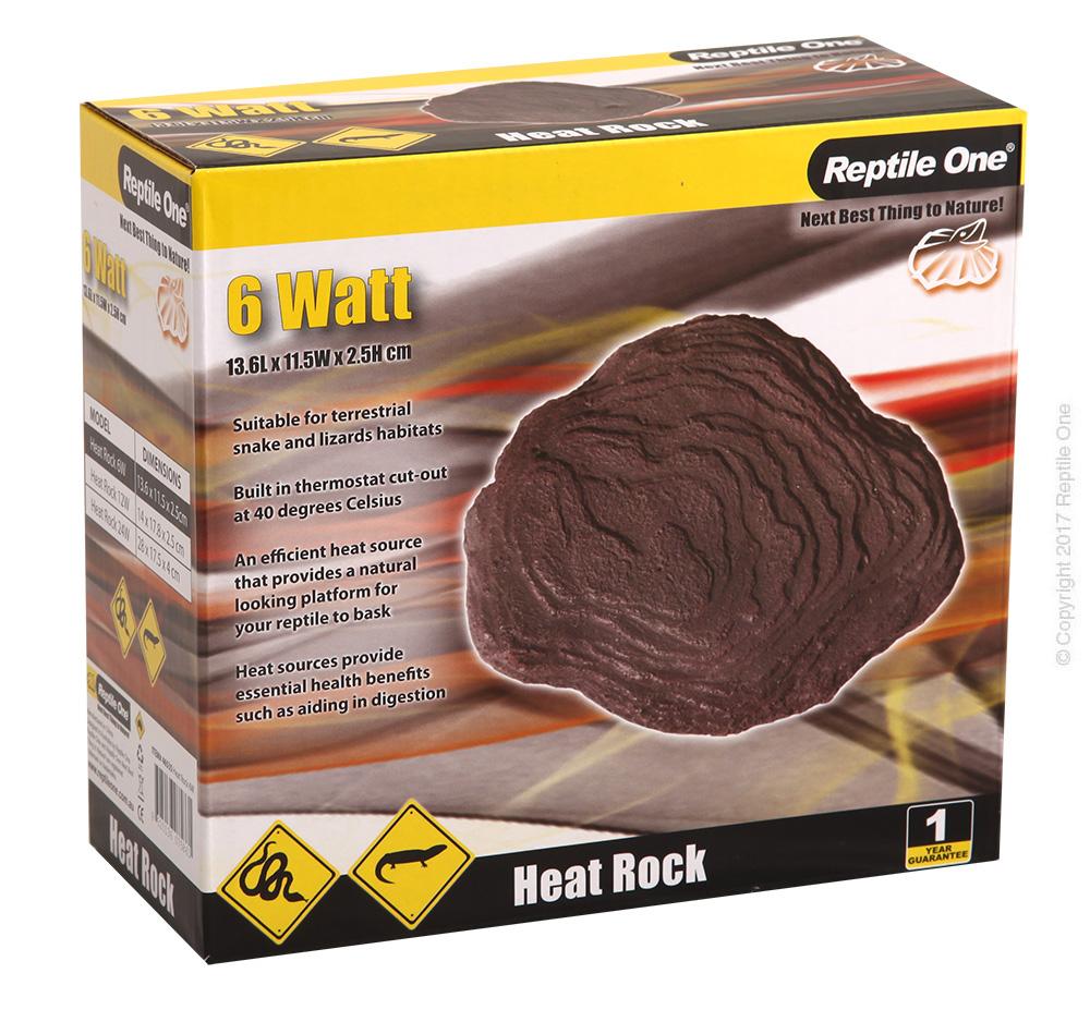 Reptile One Heat Rock 6W 240V AC 14.5x12cm - Woonona Petfood & Produce