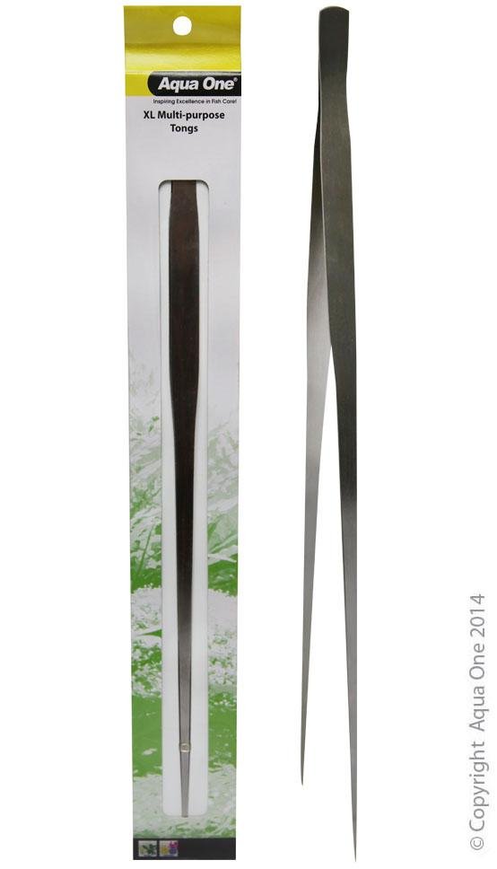 Reptile One Multi Purpose Tongs XL 48cm Stainless Steel - Woonona Petfood & Produce