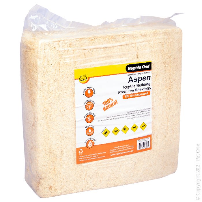 Reptile One Reptile Bedding Aspen Shavings - Woonona Petfood & Produce