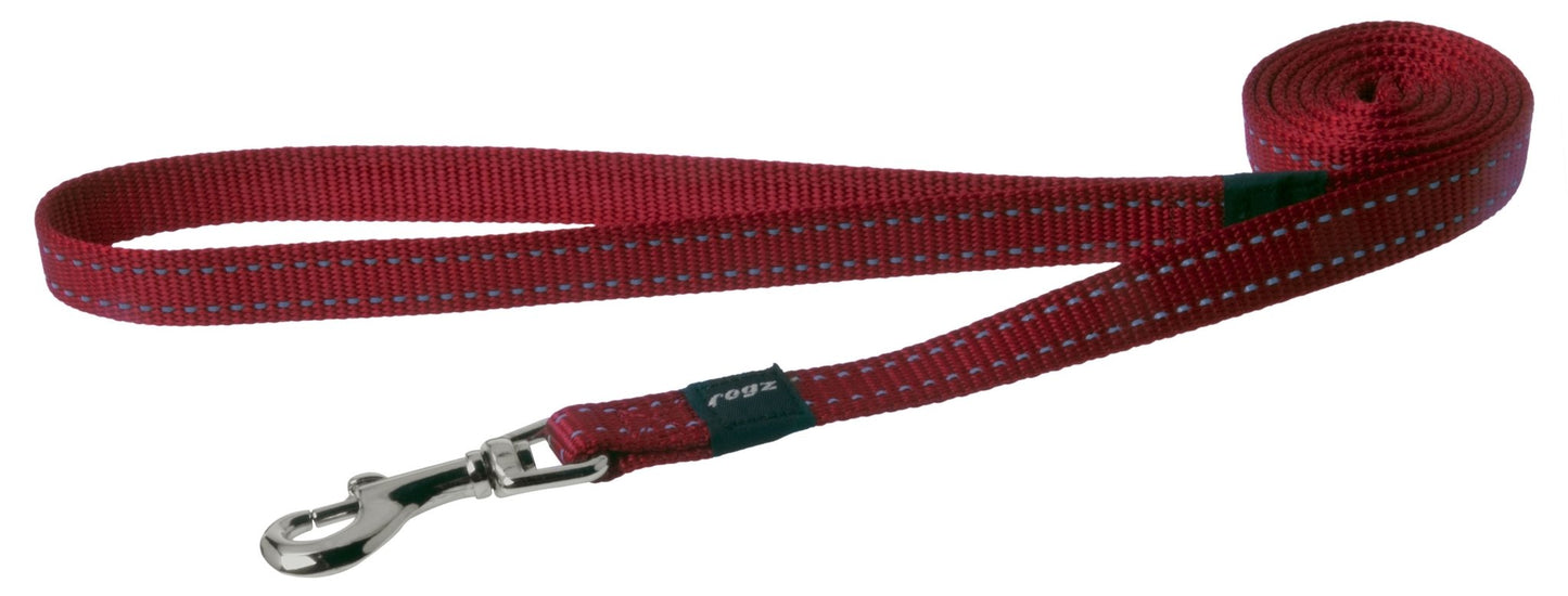 Rogz Classic Lead Red 1.8m - Woonona Petfood & Produce