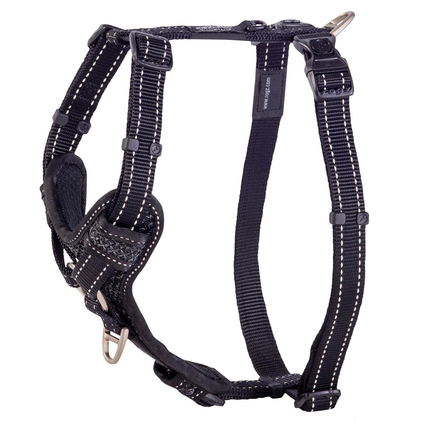 Rogz Control Harness Black - Woonona Petfood & Produce